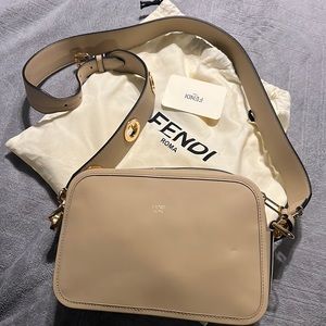 Fendi camera bag, beige color NEW